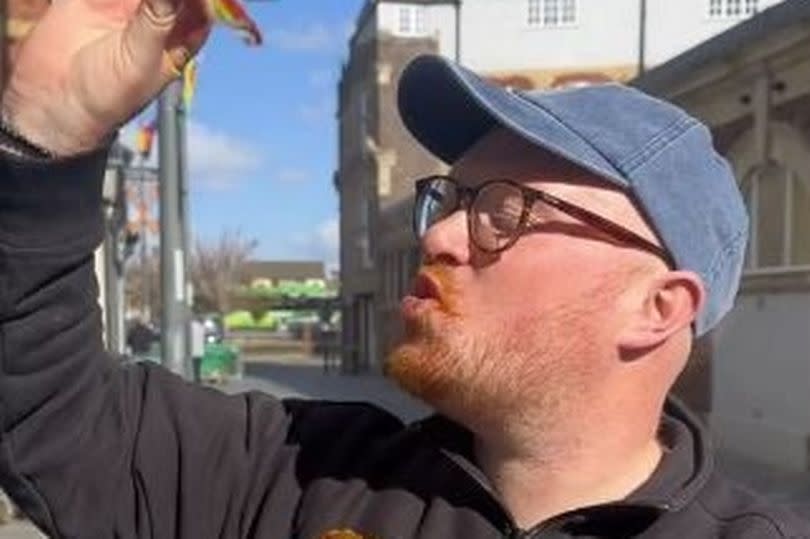 A "crazy" Mexican smokehouse in Wales has been receiving rave reviews online thanks to Eating with Tod's latest video on TikTok -Credit:Eating with Tod / TikTok