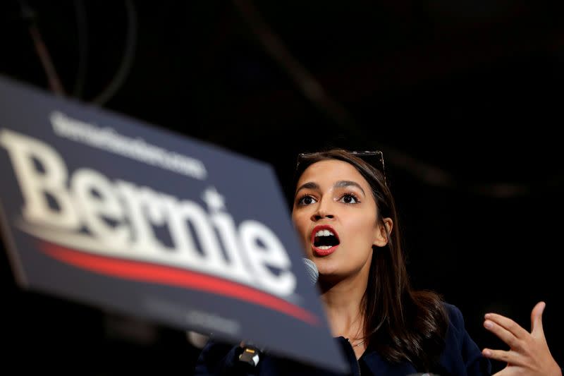 FILE PHOTO: FILE PHOTO: U.S. Representative Alexandria Ocasio Cortez (D-NY)