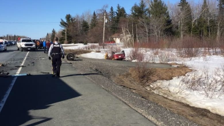 Highway 11 crash sends 3 people to hospital with injuries