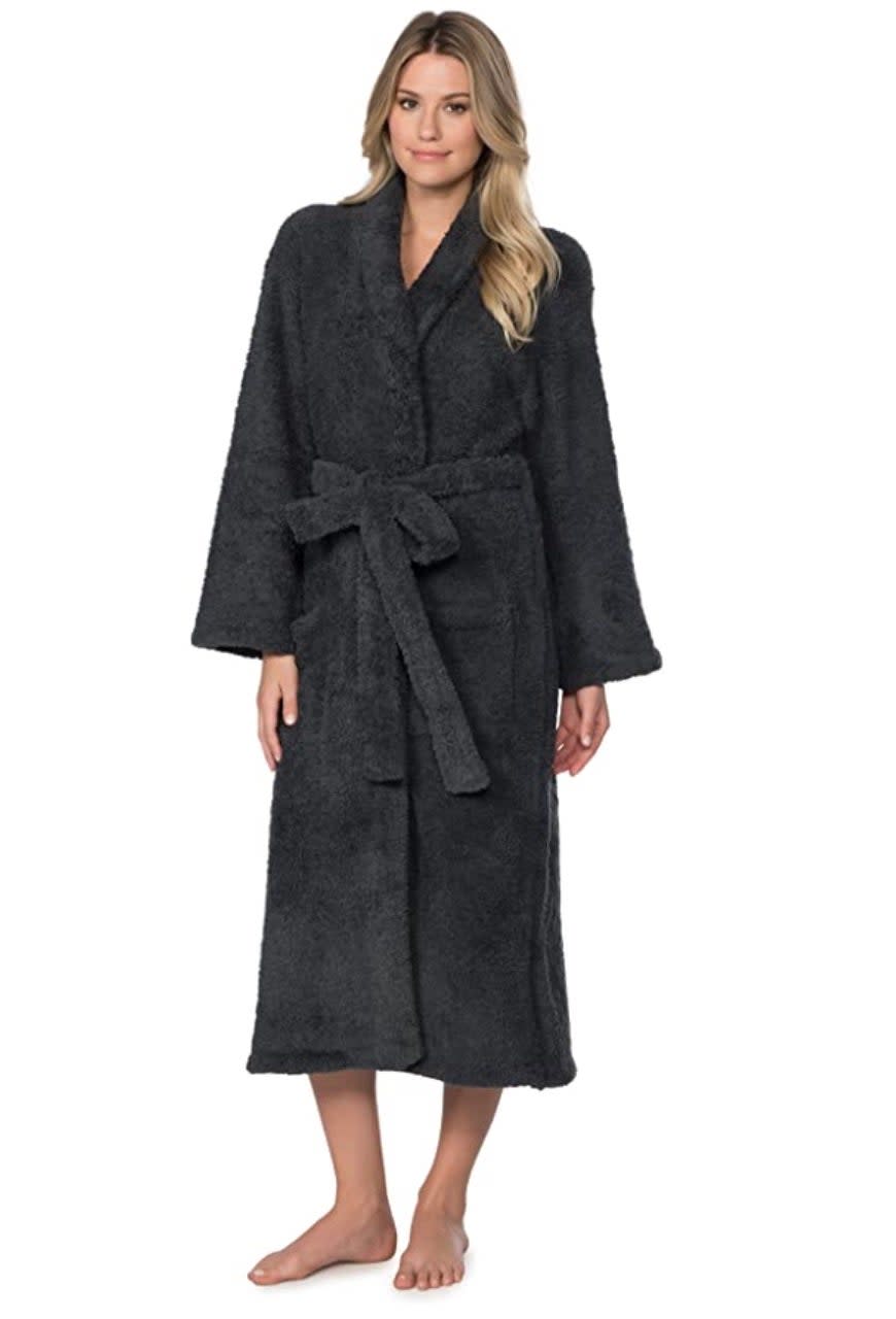 Barefoot Dreams CozyChic Heathered Adult Robe