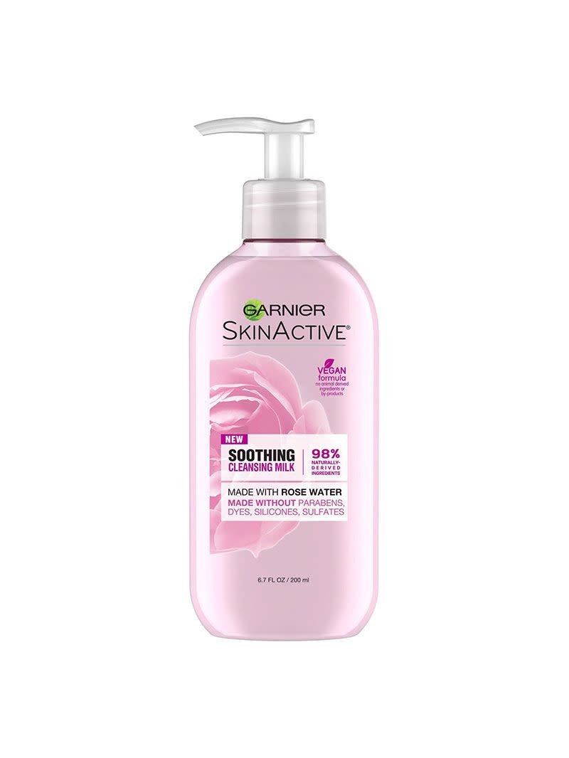 8) Garnier SkinActive Soothing Cleansing Milk