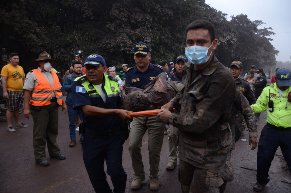 Las imágenes que deja la erupción del volcán de Fuego en Guatemala