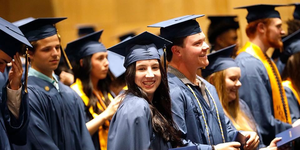 Archbishop Williams High School in Braintree graduates 140 students at its 70th commencement on Thursday, May 26, 2022.
