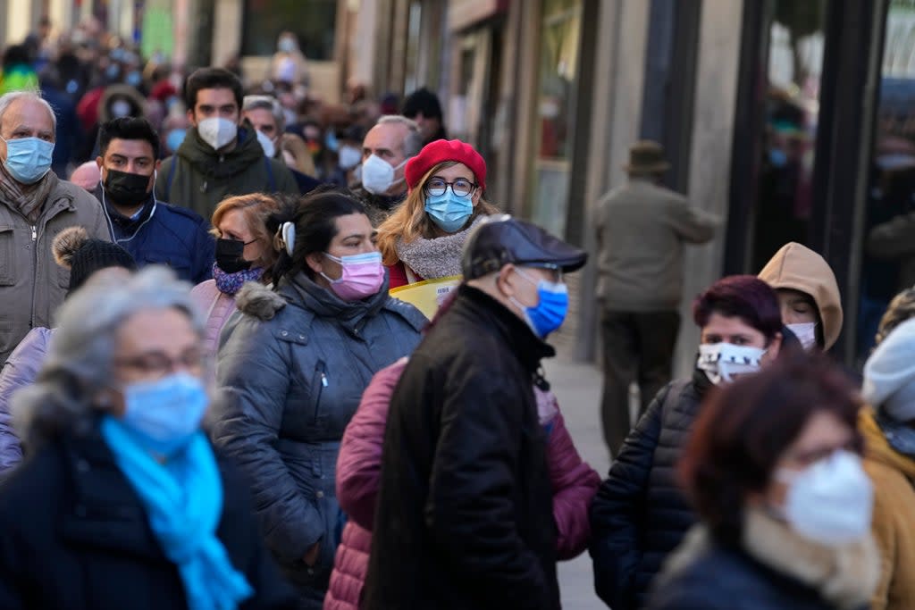 CORONAVIRUS-ESPAÑA (AP)