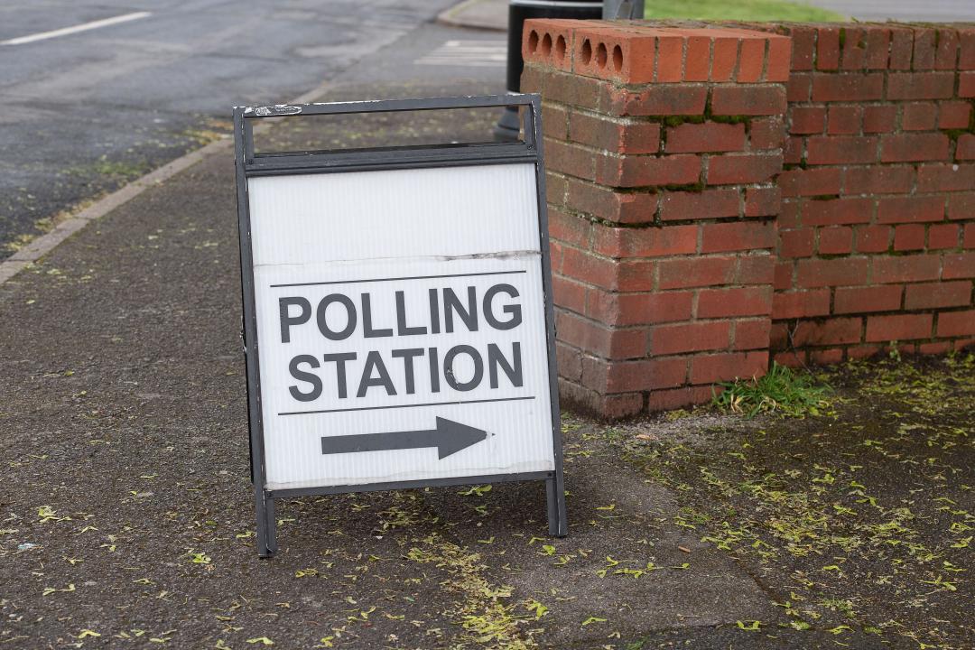 Eton Wick, Windsor, Berkshire, UK. 2nd May, 2024. Voters were at the Polling Station in the village of Eton Wick, Windsor Berkshire today casting their votes for the Thames Valley Police and Crime Commissioner. Credit: Maureen McLean/Alamy Live News