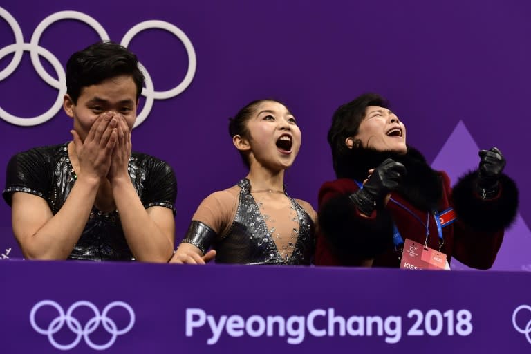 North Korean skaters Ryom Tae Ok and Kim Ju Sik produced the performance of their lives to smash their personal-best score and qualify for Thurday's pairs final at the Winter Olympics