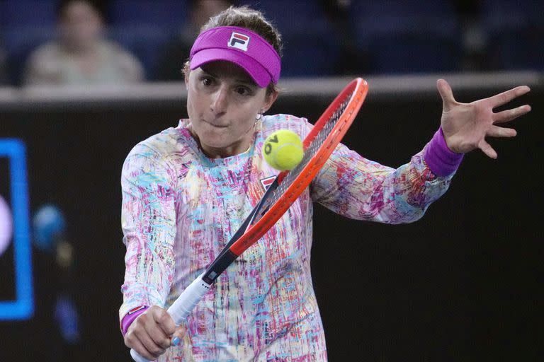 Nadia Podoroska no pudo ante Azarenka y se despidió del Australian Open