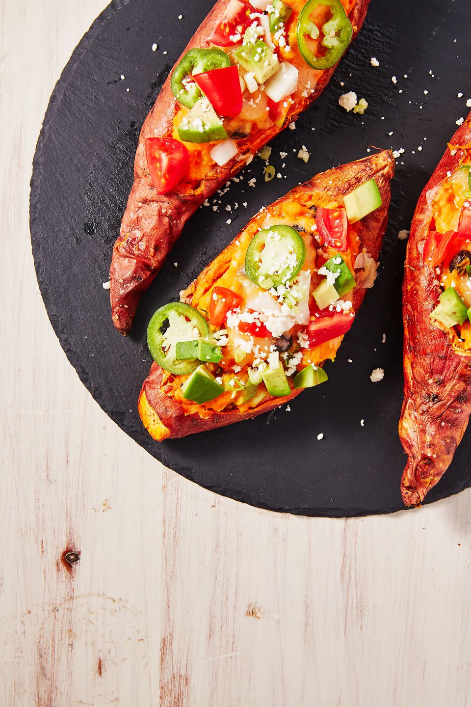 Twice Baked Sweet Potatoes