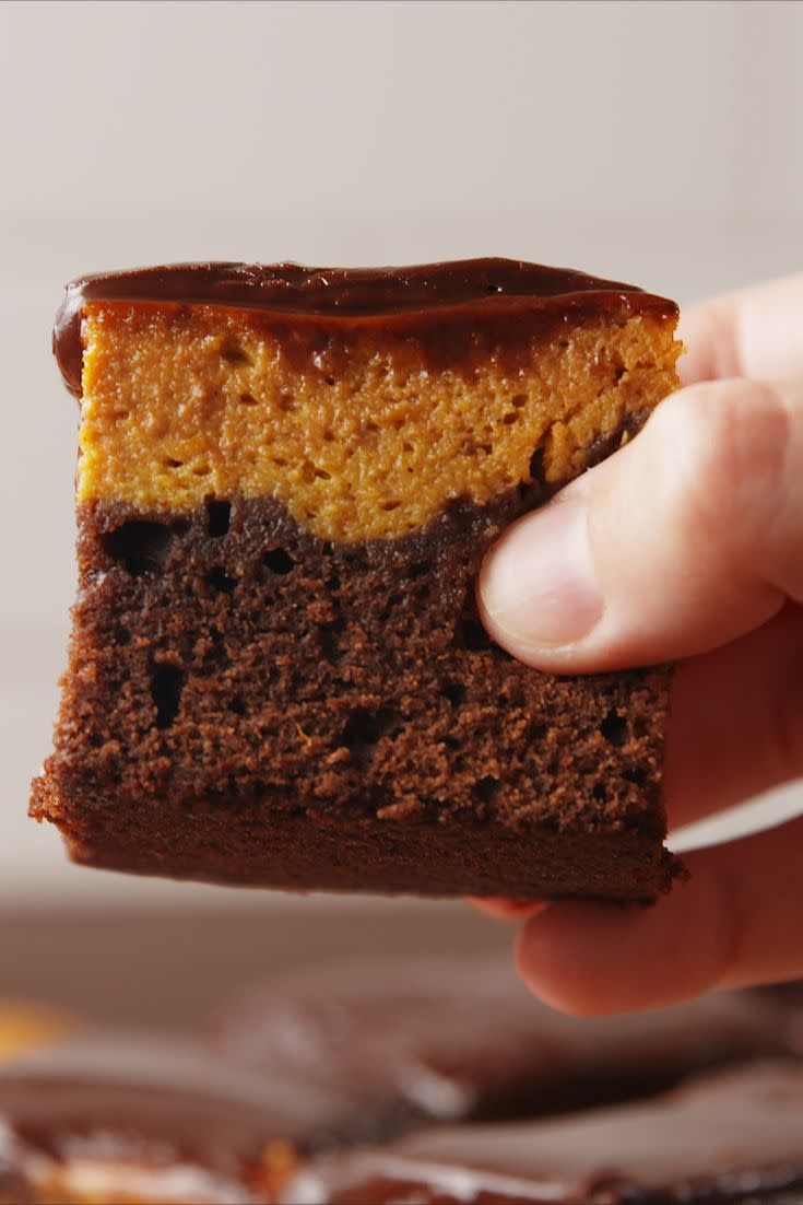 Pumpkin Pie Brownies