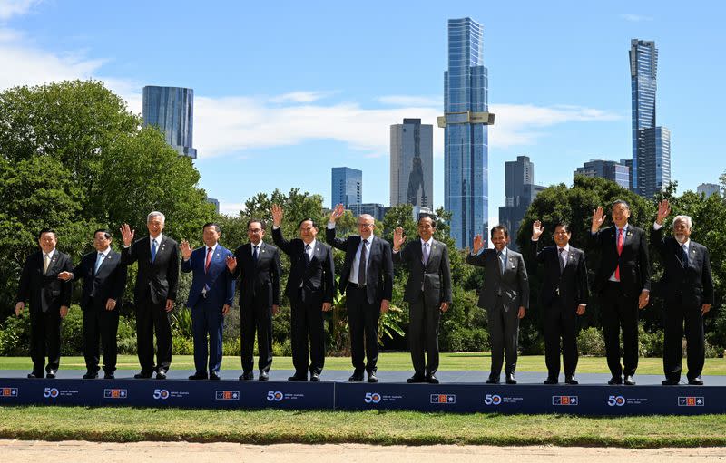 Australian Prime Minister Anthony Albanese hosts special summit with ASEAN leaders in Melbourne.