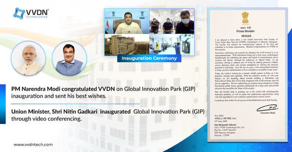 VVDN Technologies Global Innovation Park Inauguration