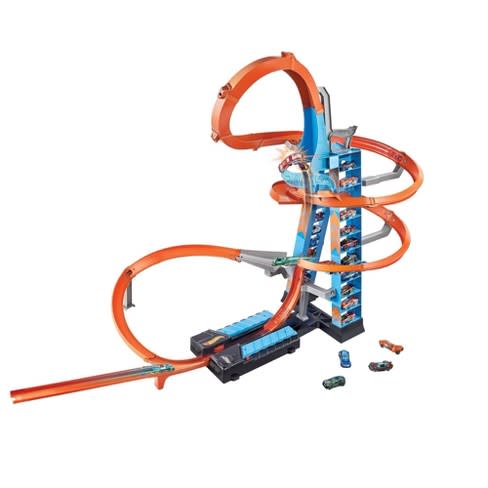 Hot Wheels Sky Crash Tower Trackset