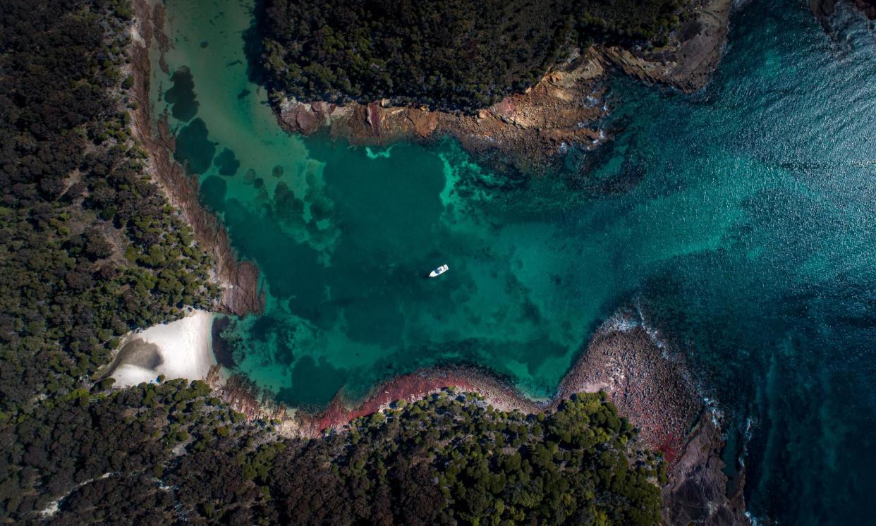 <span>Jervis Bay in Australia.</span><span>Photograph: Cavan Images/Getty Images/iStockphoto</span>