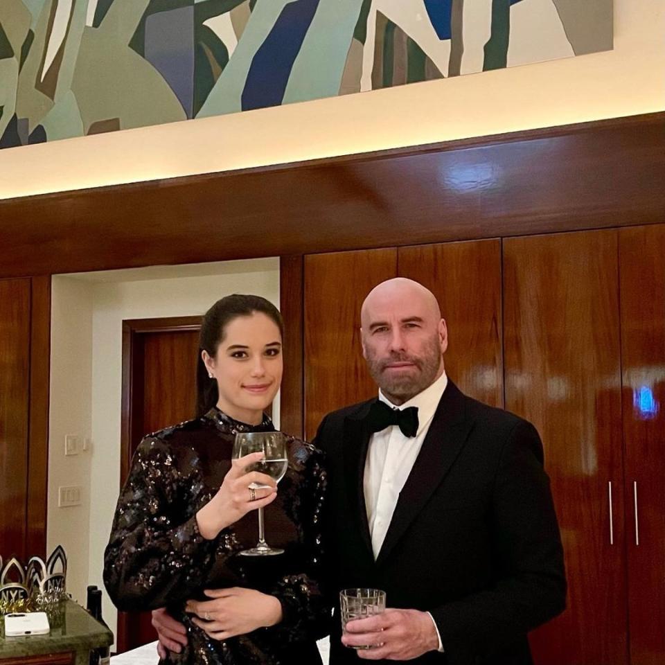 New Year's Eve 2020, Ella Travolta, John Travolta