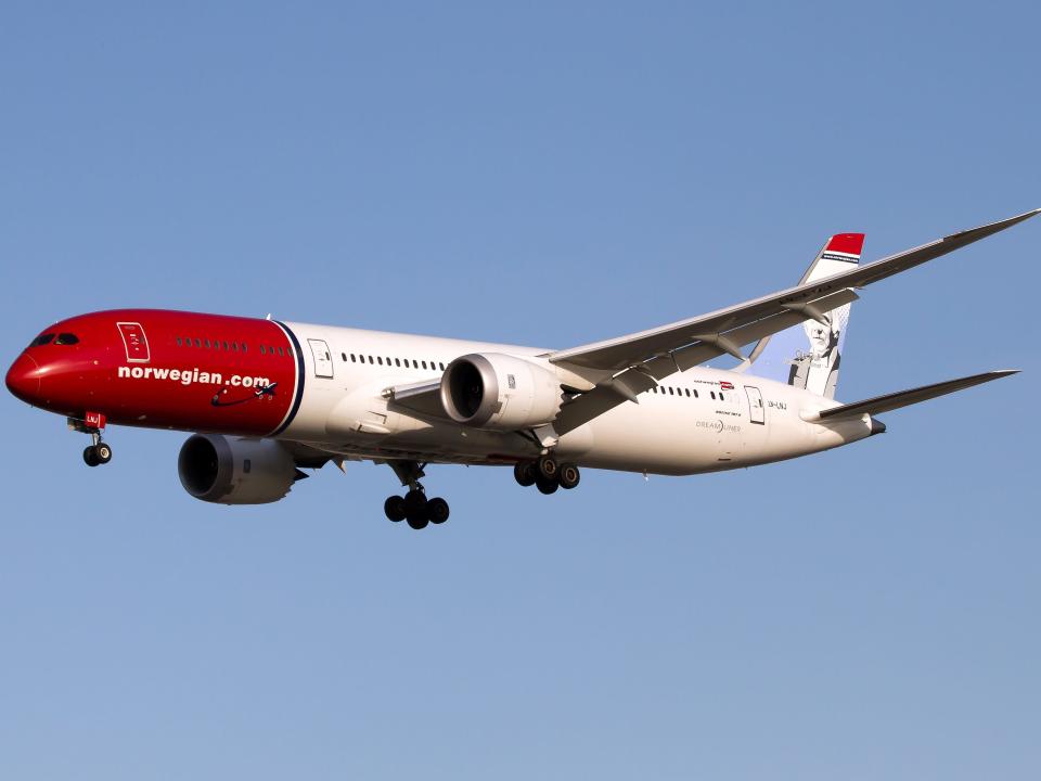 Norwegian Boeing 787 Dreamliner