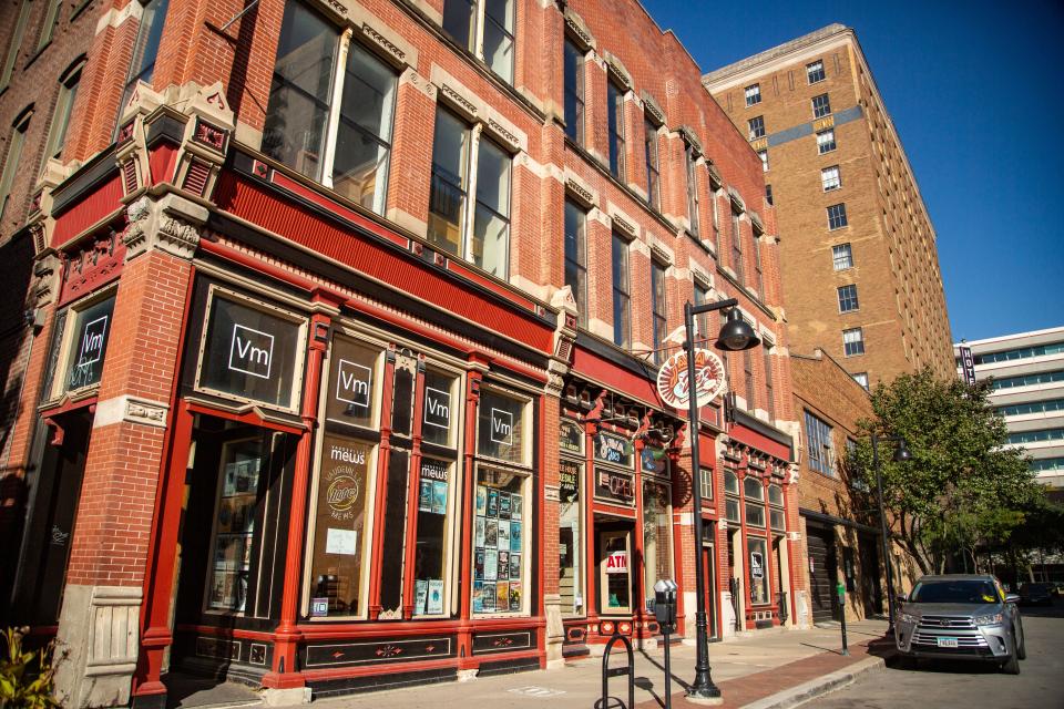 The Vaudeville Mews on Fourth Street in downtown Des Moines closed its doors in 2020 due to the financial impact of COVID-19.