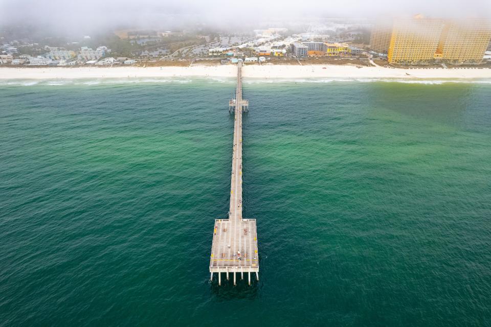 The Russell-Fields City Pier is more than 1,500 feet long and is handicapped accessible.