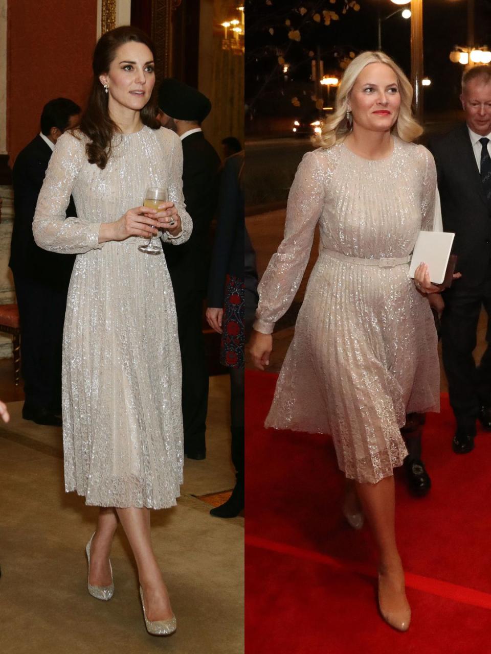 11) Catherine, Duchess of Cambridge & Princess Mette-Marit of Norway