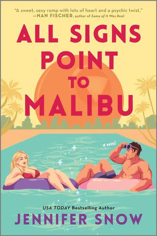 <p>Amazon</p> 'All Signs Point to Malibu' by Jennifer Snow