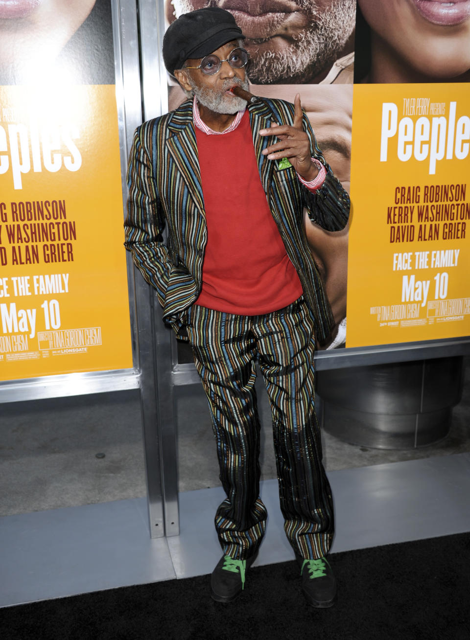 FILE - Melvin Van Peebles arrives at the world premiere of "Peeples" at the ArcLight Hollywood on Wednesday, May 8, 2013 in Los Angeles. Van Peebles, a Broadway playwright, musician and movie director whose work ushered in the “blaxploitation” films of the 1970s, has died at age 89. His family said in a statement that Van Peebles died Tuesday night, Sept. 21, 2021, at his home. (Photo by Richard Shotwell/Invision/AP, File)