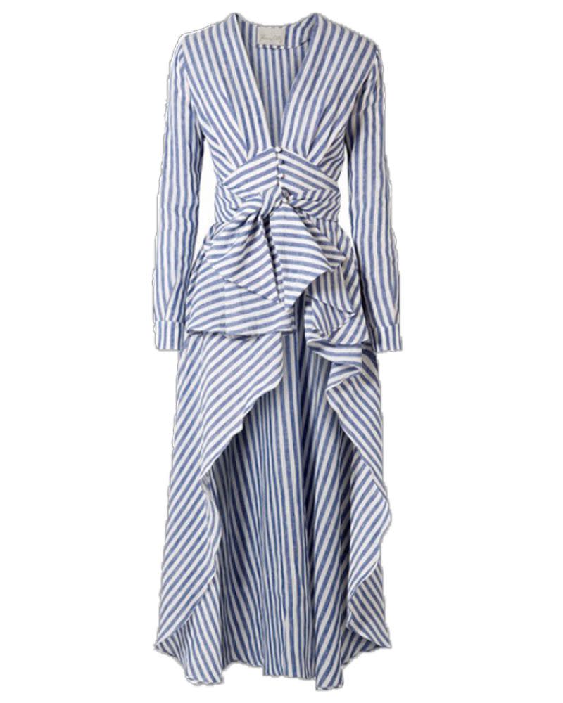 Johanna Ortiz striped dress- £920