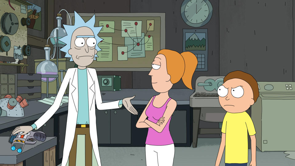 Screenshot from "Rick and Morty"