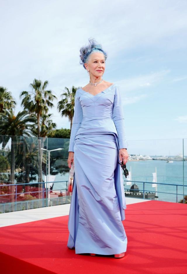 At 77, Helen Mirren Debuts Daring New Look at Cannes Film Festival and