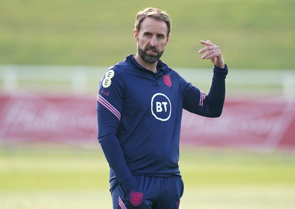 Gareth Southgate’s England play four Nations League group fixtures in June (Martin Rickett/PA) (PA Wire)