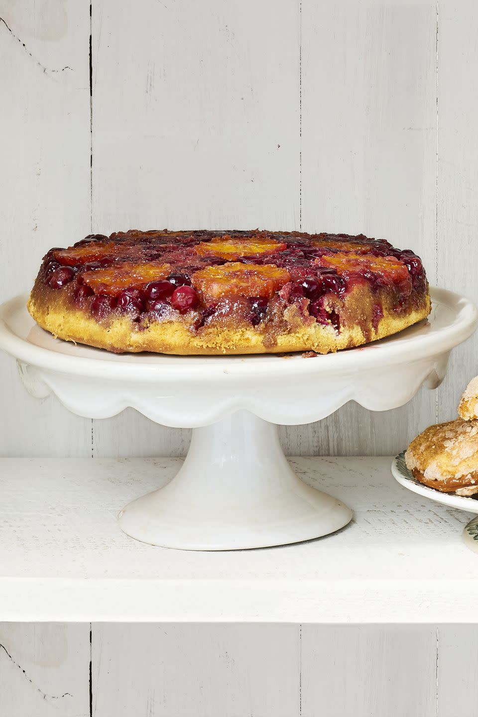 Upside-Down Orange-Cranberry Cake