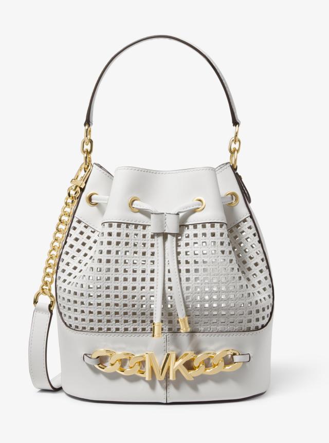 Devon Extra-Large Studded Pebbled Leather Tote Bag