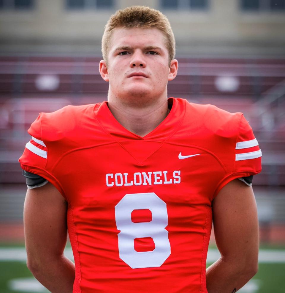 Dixie Heights linebacker Brach Rice has been selected to The Courier Journal's All-State football first team.