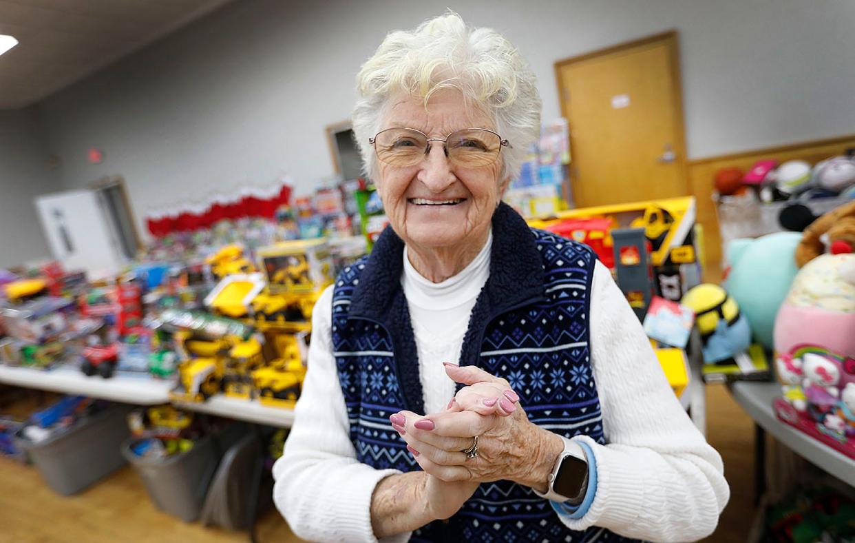 Ann Toland, 80, co-director of The Marge Crispin Center in Braintree, on lessons learned from the late Patriot Ledger reporter Fred Hanson. Fred was a big supporter of the social service agency.