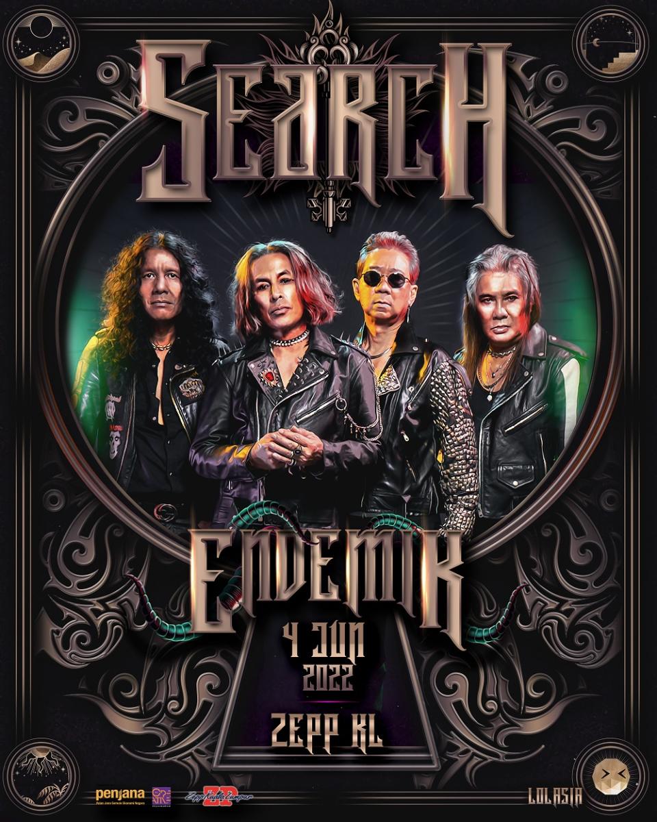 Apart from their classic hits, Search will also new material that has never been performed live before. ― Picture courtesy of Search