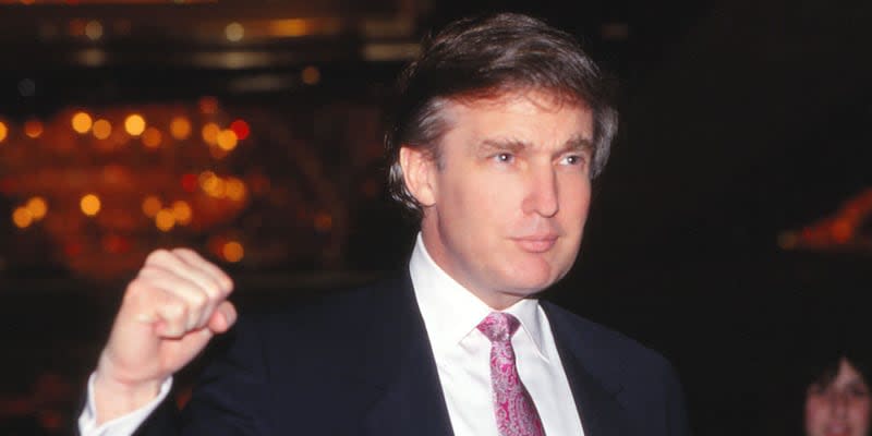 Donald Trump in den 90er-Jahren<span class="copyright">Getty Images/Jeffrey Asher</span>