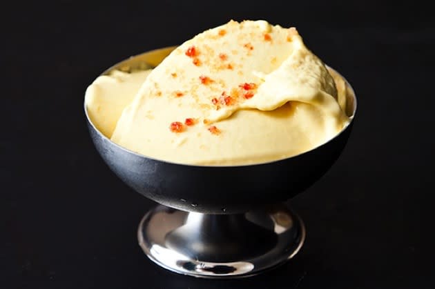 Mango Ice Cream with Chili Sea Salt