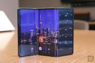 TCL tri-fold foldable tablet concept hands-on