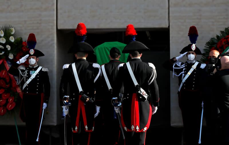 Funeral of Italian ambassador Luca Attanasio and his bodyguard Vittorio Iacovacci, in Rome