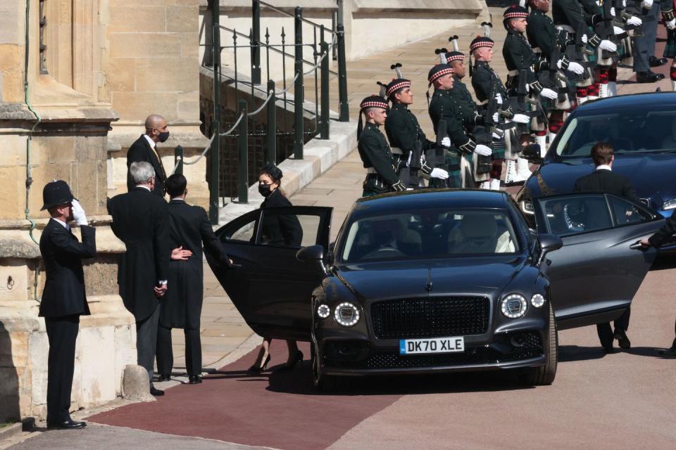 Members of the Royal Family Gather for Prince Philip's Funeral