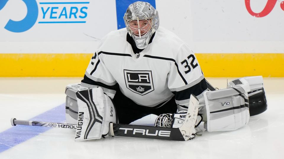 The Columbus Blue Jackets are flipping Jonathan Quick to the Vegas Golden Knights after acquiring him on Tuesday. (Associated Press)