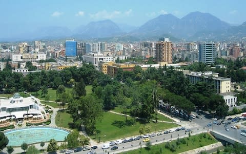 Tirana is an increasingly cosmopolitan city