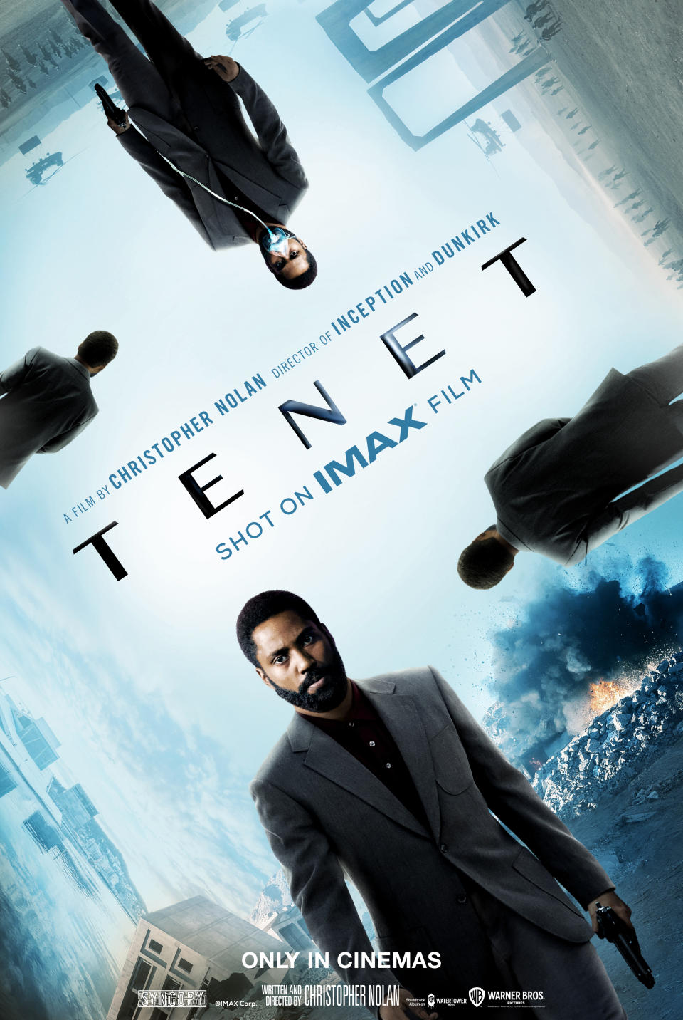 The IMAX poster for Tenet. (Warner Bros.)