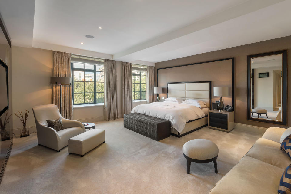 One of the five ensuite bedrooms. Photo: Beauchamp Estates