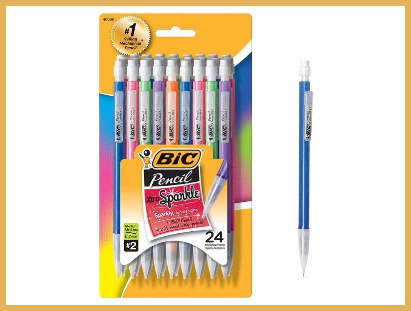 Save 79—BIC Xtra-Sparkle Mechanical Pencil (24-count). (Photo: Amazon)
