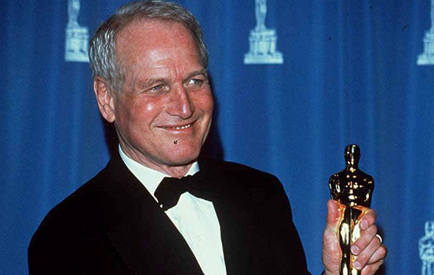 <b>Paul Newman – The Color of Money</b><br> No one thinks 'The Color Of Money' - entertaining as it is - is better than 'The Hustler', for which Newman was nominated in the Best Actor category in 1961. But by the time 1986 came along, Newman had been nominated a ludicrous five times, for films including 'Cat On A Hot Tin Roof', 'Hud', 'Absence Of Malice' and 'Cool Hand Luke'. He simply had to win for 'The Color of Money', despite that performance paling in comparison to the others. The Academy clearly felt pretty bad about it. They gave him an honorary Oscar 'in recognition of his many and memorable compelling screen performances and for his personal integrity and dedication to his craft' in 1985 too.