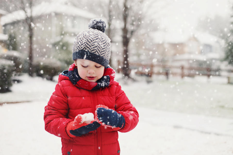 Hands off: Kids at this school can’t handle snow. (Photo: Jurgita Photography)