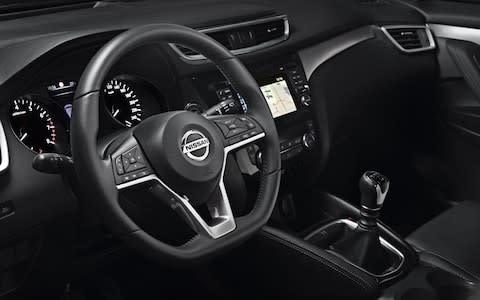 Nissan Qashqai interior 