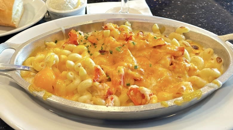 Ruth's Chris lobster mac and cheese