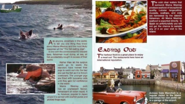 'Mama Westray': Tourist brochure promotes spoof Scottish island