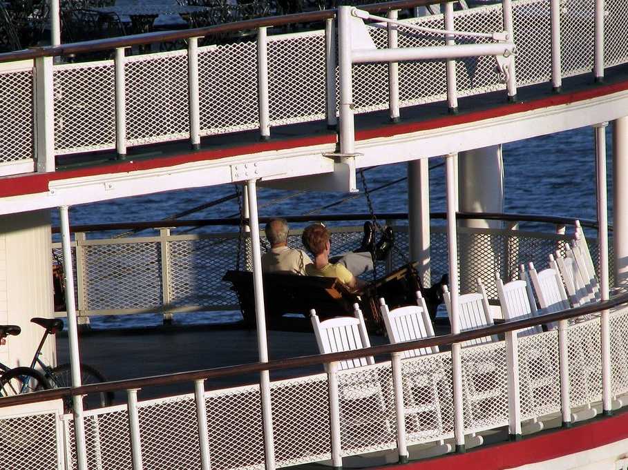 Retired Couple on Boat