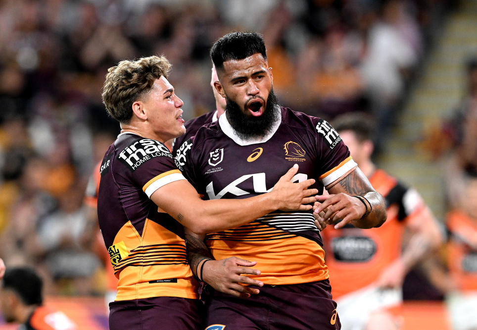 Patrick Carrigan is seen during a Brisbane Broncos NRL training News  Photo - Getty Images